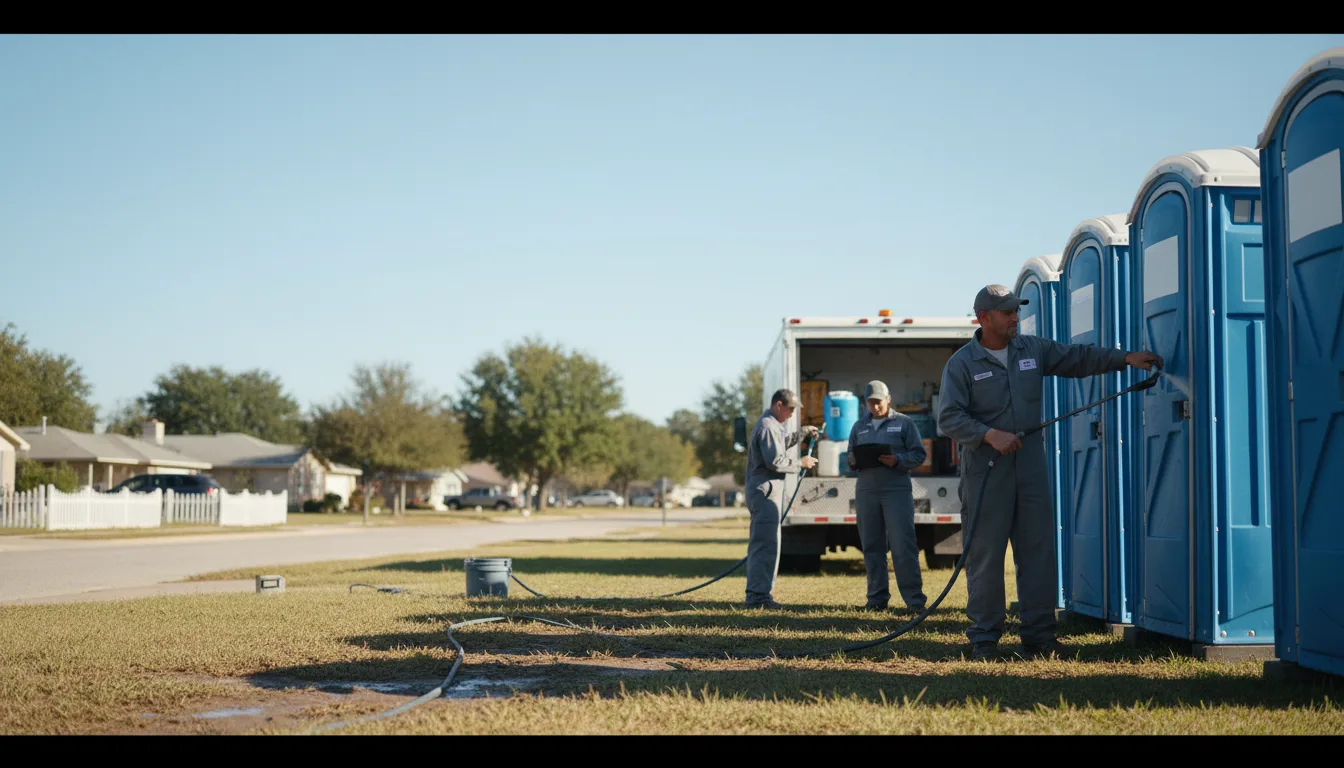Long-Term Portable Toilet Rental in Kinder, LA near me